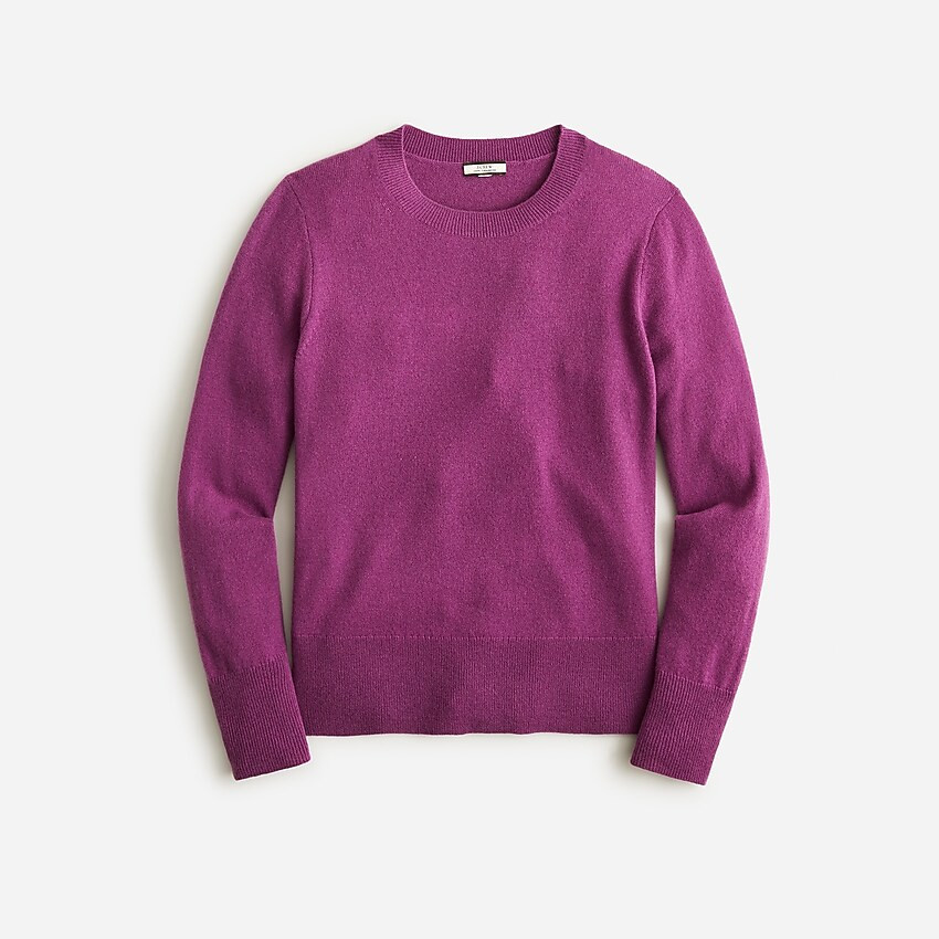Cashmere classic-fit crewneck sweater | J. Crew US