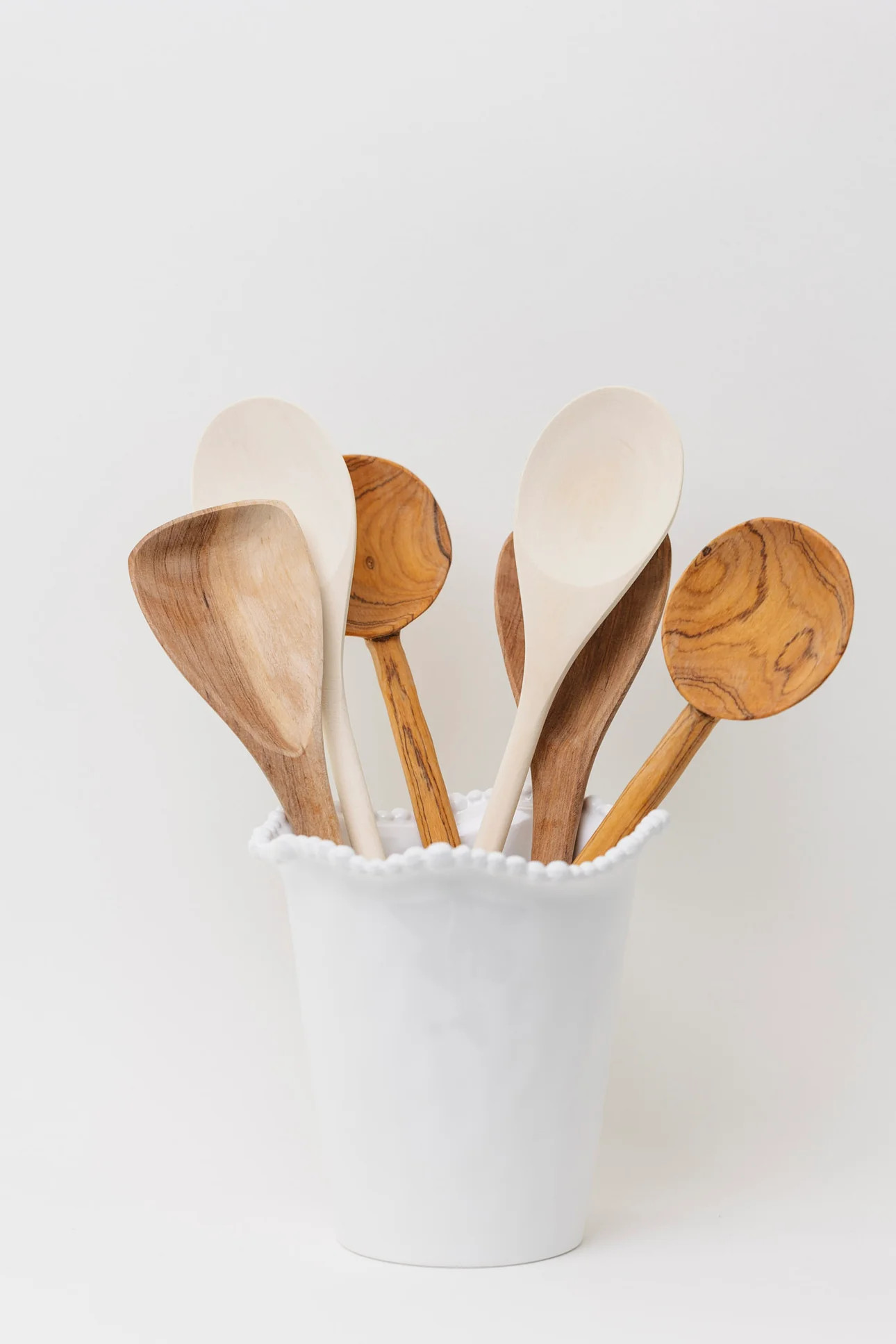 Kate Dotted Edge Utensil Holder | THELIFESTYLEDCO