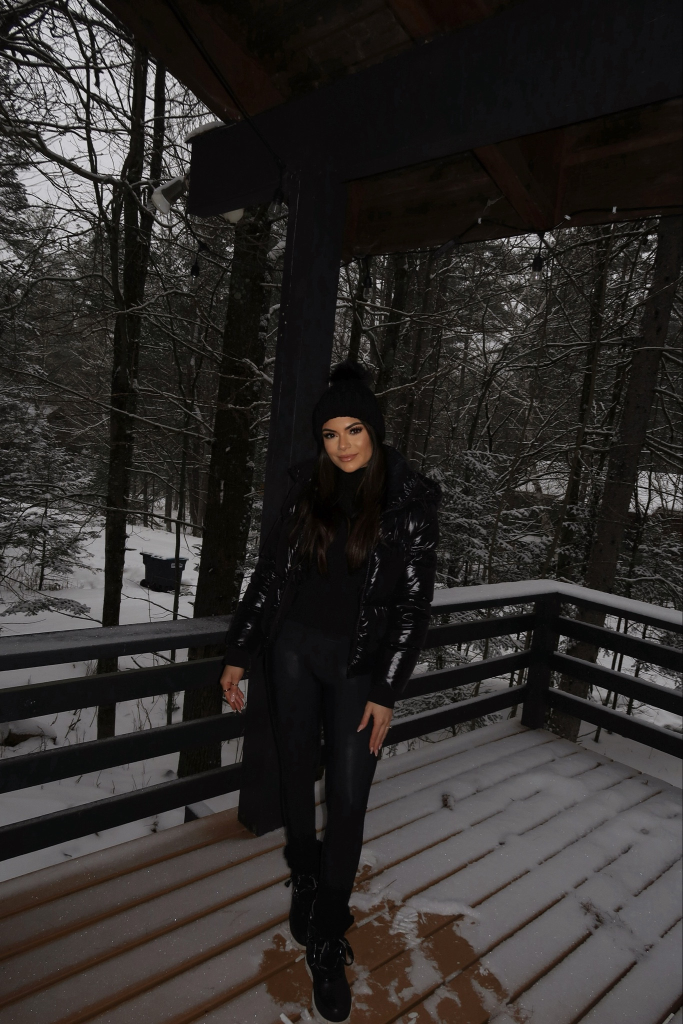 Sorel boots, Joan of arctic boots,
Black beanie hat, knit Pom beanie, spanx leggings, winter getaway outfit, winter outfits, cabin getaway outfitt

#LTKshoecrush #LTKSeasonal #LTKstyletip