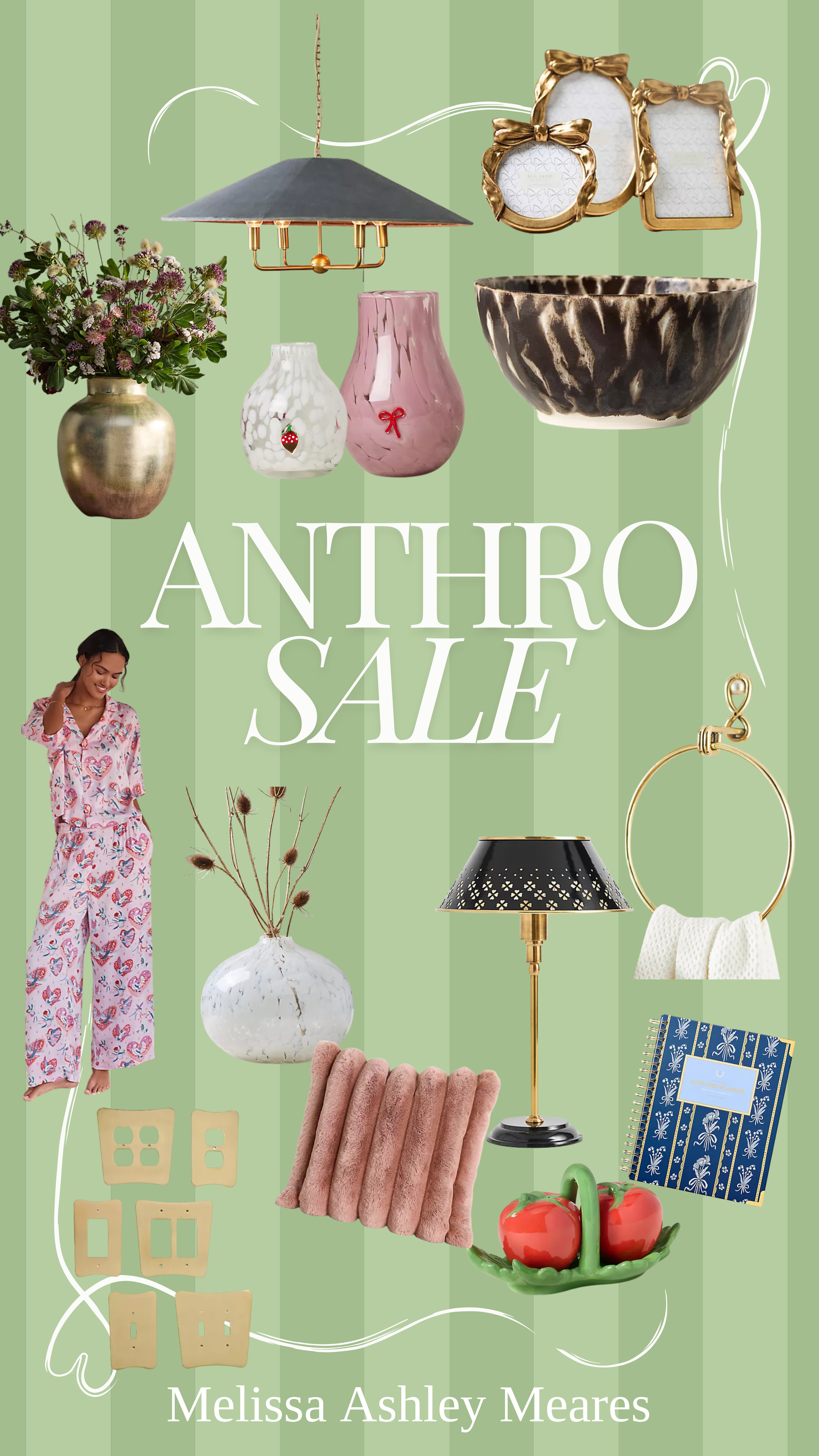 Anthro home sale finds 🤍
So many beautiful pieces marked down — the kind of decor that makes your space feel layered and collected.

printfresh pajamas, print fresh pjs, isla confetti glass vase, tipped puffer faux fur pillow, benedita picture frame, hexagon bath hook, modernist switch plate, tomato dolomite salt and pepper shakers, noah bath collection, malta portuguese stoneware bowl, daniella manini x Anthropologie New York fruity salted pear and lily ceramic candle, heart quartz coasters, rounded silver glass vase, lulu velvet empire shade chandelier, tiffani pearl towel ring, beau bow gold picture frame, amilia enameled brass table lamp, emily ley simplified spiral weekly hardcover planner, 

 #AnthroHome #HomeDecorFinds #LTKHome #HomeSale #LTKHome #LTKSaleAlert