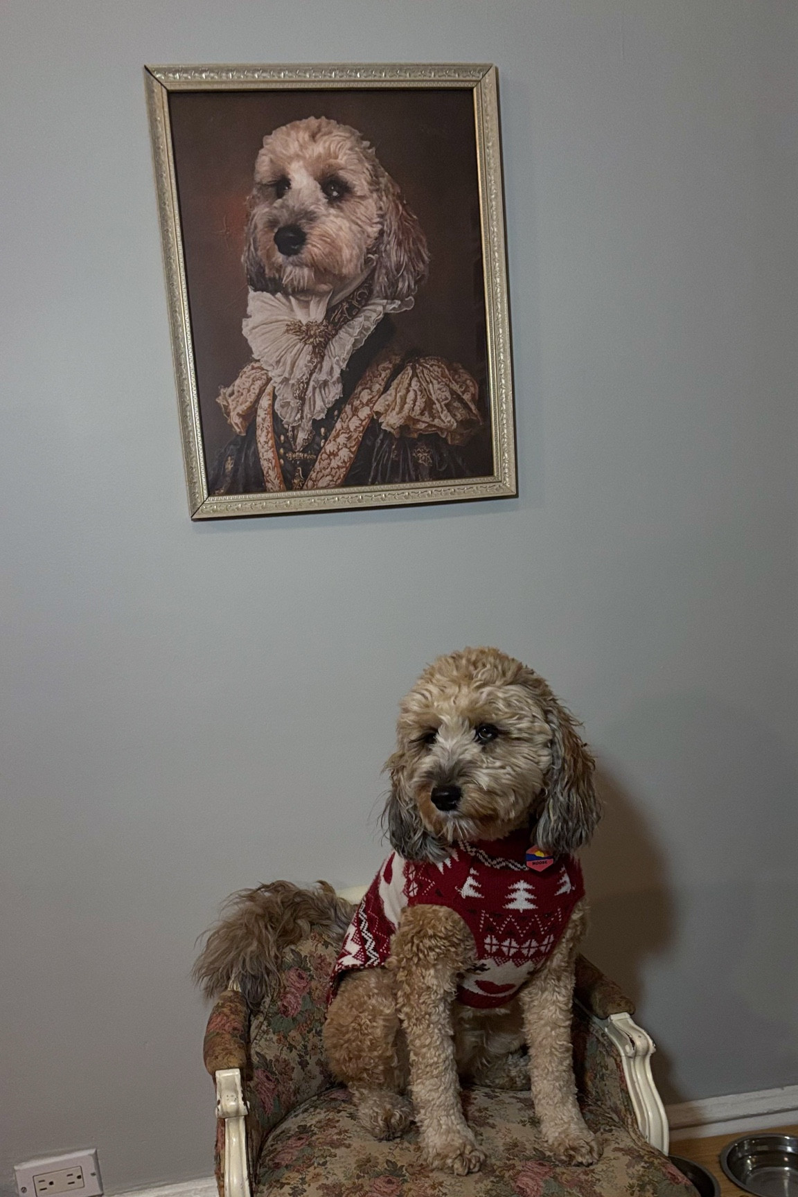 Exact link to the Etsy shop where we ordered this vintage painting of our pup - Moose’s “shrine” 🥹🤍 I ordered in size 16X20 

#LTKGiftGuide #LTKHome