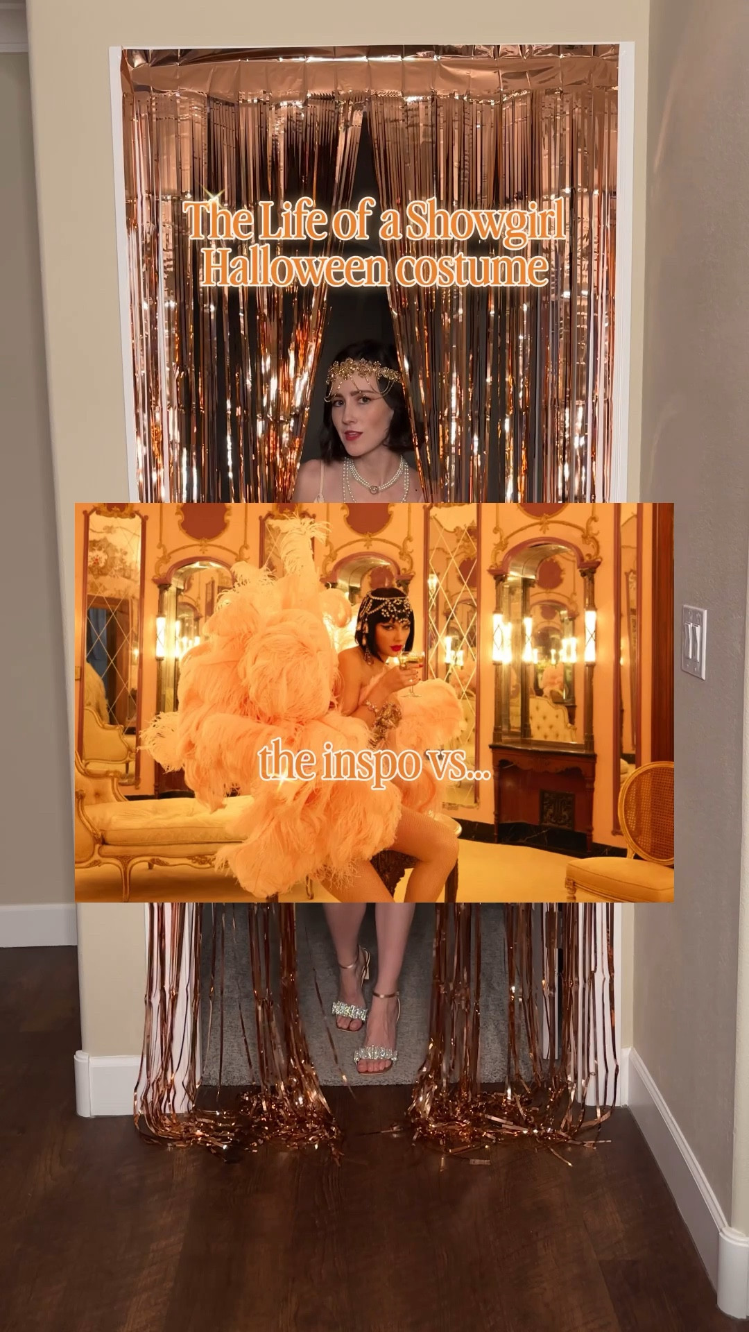 the inspo for my showgirl Halloween costume ✨🧡 I’m so happy with how it turned out! Except I’m bummed that I forgot to wear my feather boa for this video clip 😂

#LTKHalloween