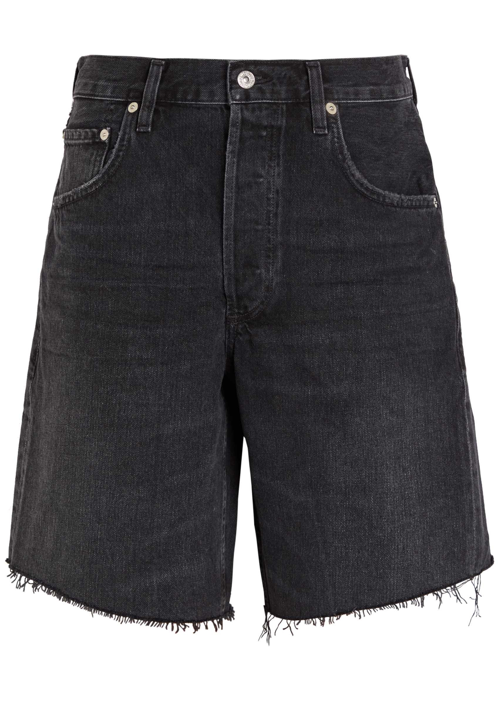 Ayla frayed denim shorts | Harvey Nichols