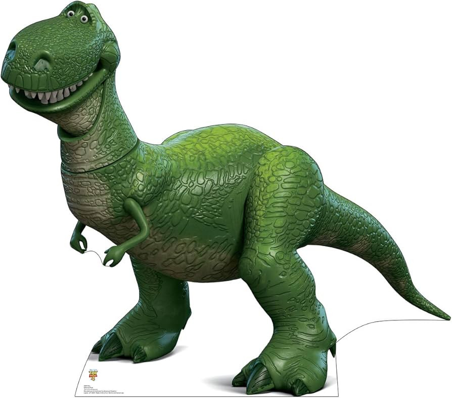 Advanced Graphics Rex Life Size Cardboard Cutout Standup - Disney Pixar Toy Story 4 (2019 Film) 4 | Amazon (US)