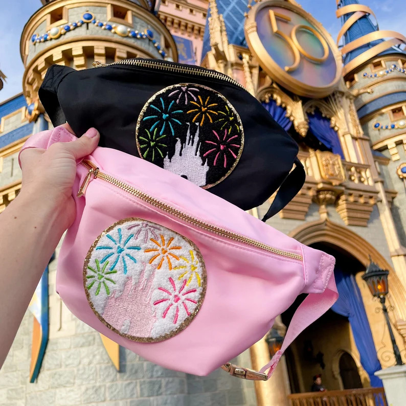 Disney Fireworks Fanny Pack- Magic Kingdom Fanny Pack Disney Fanny Pack- Disney Fireworks Patch. ... | Etsy (US)