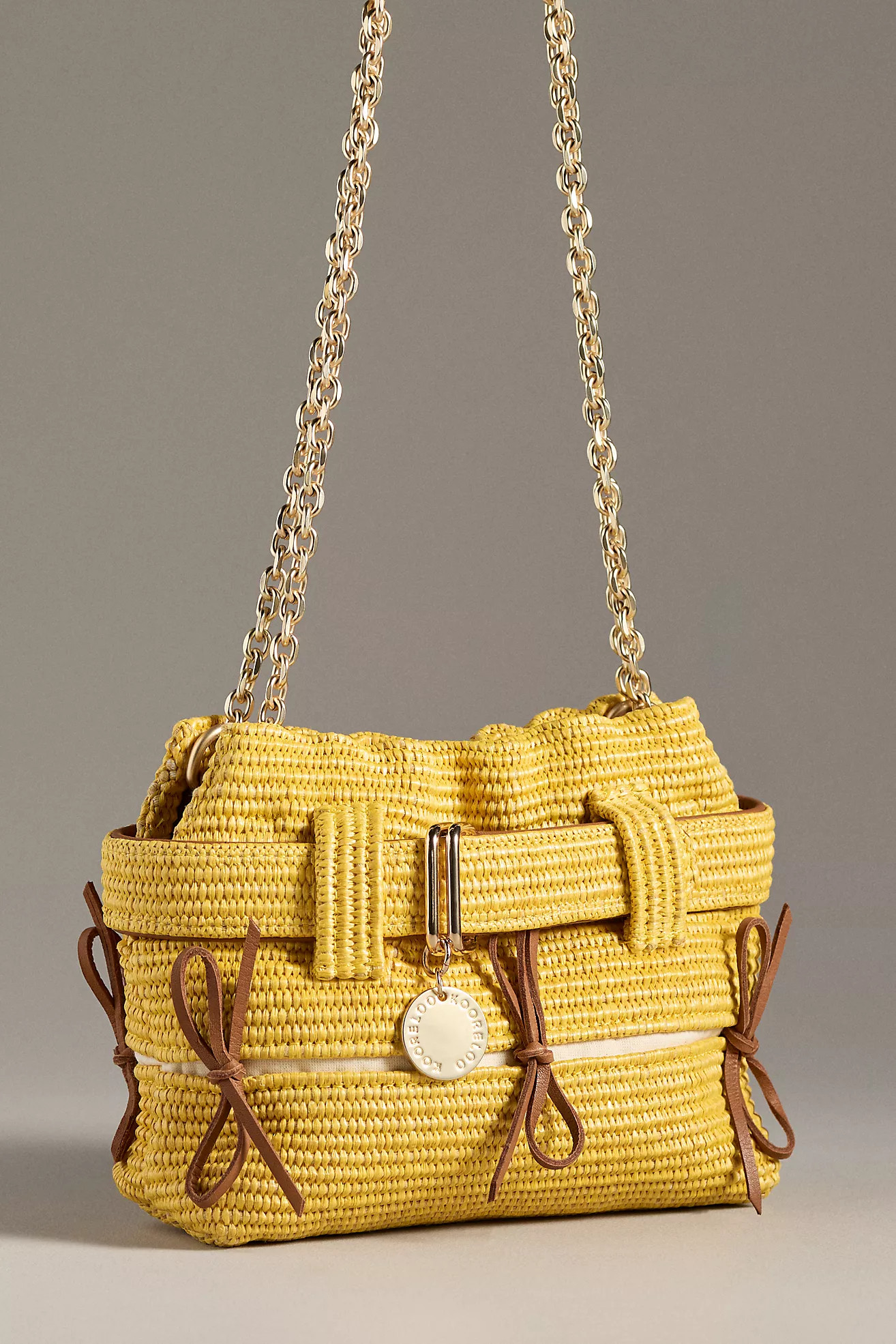 Kooreloo The Bow Mini Pepper Shoulder Bag | Anthropologie (US)