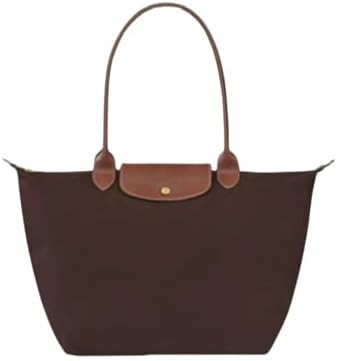 Women's Nylon Tote Bag, Large Capacity Waterproof Shoulder Bags, Spacious Handbag with Metal Zipp... | Amazon (US)