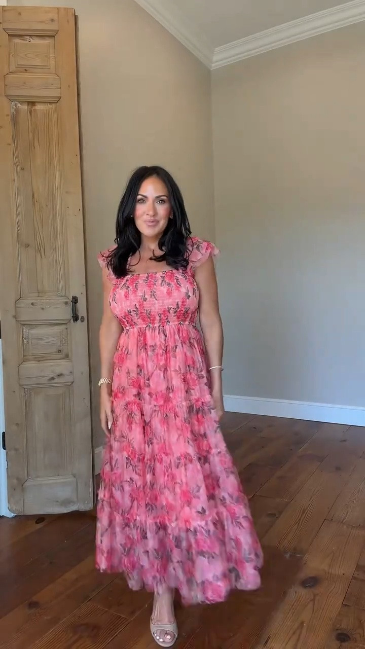 Babes… if you have a graduation, bridal shower, baby shower, or spring event on your calendar, these Amazon dresses are too good not to share 🌸✨

From the prettiest florals to that stunning coral maxi, every single one is feminine, flattering, and looks way more expensive than it is. These are the kinds of dresses that make you feel instantly put together the second you slip them on.

Whether you’re celebrating your graduate, attending as a guest, or just looking for a beautiful spring dress, these are all absolute winners. And yes… they’re petite-friendly too 🙌🏼

Wearing a size small in all three dresses

5’2” • 130 lbs • 34DD • 25” waist

Which one are you choosing: pink floral, coral, or pastel floral? 🌸🎓

#GraduationDress #AmazonFashion #PetiteFashion #Over40Style #SpringDressIdeas