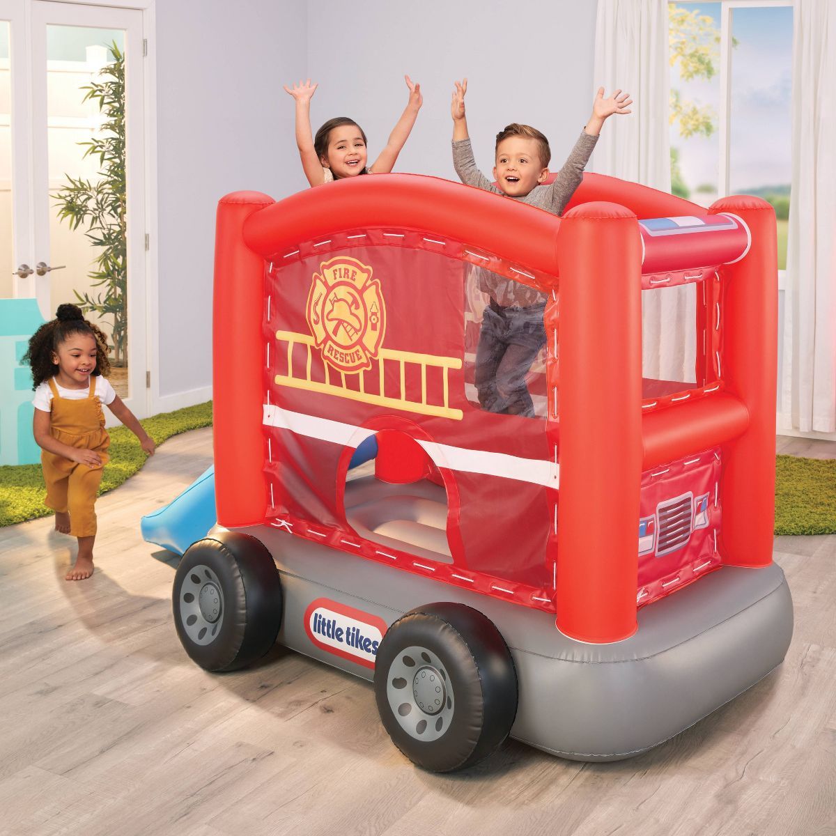 Little Tikes Inflatable Fire Truck Bounce | Target