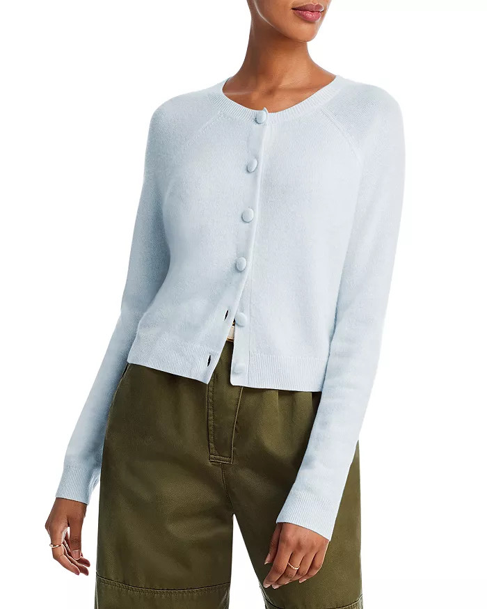 Crewneck Cashmere Cardigan - 100% Exclusive | Bloomingdale's (US)