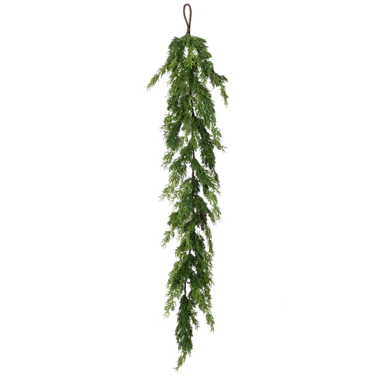 48'' in. Faux Cedar Garland | Wayfair North America