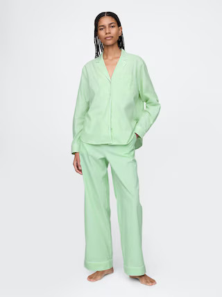 Poplin PJ Pants | Gap (US)