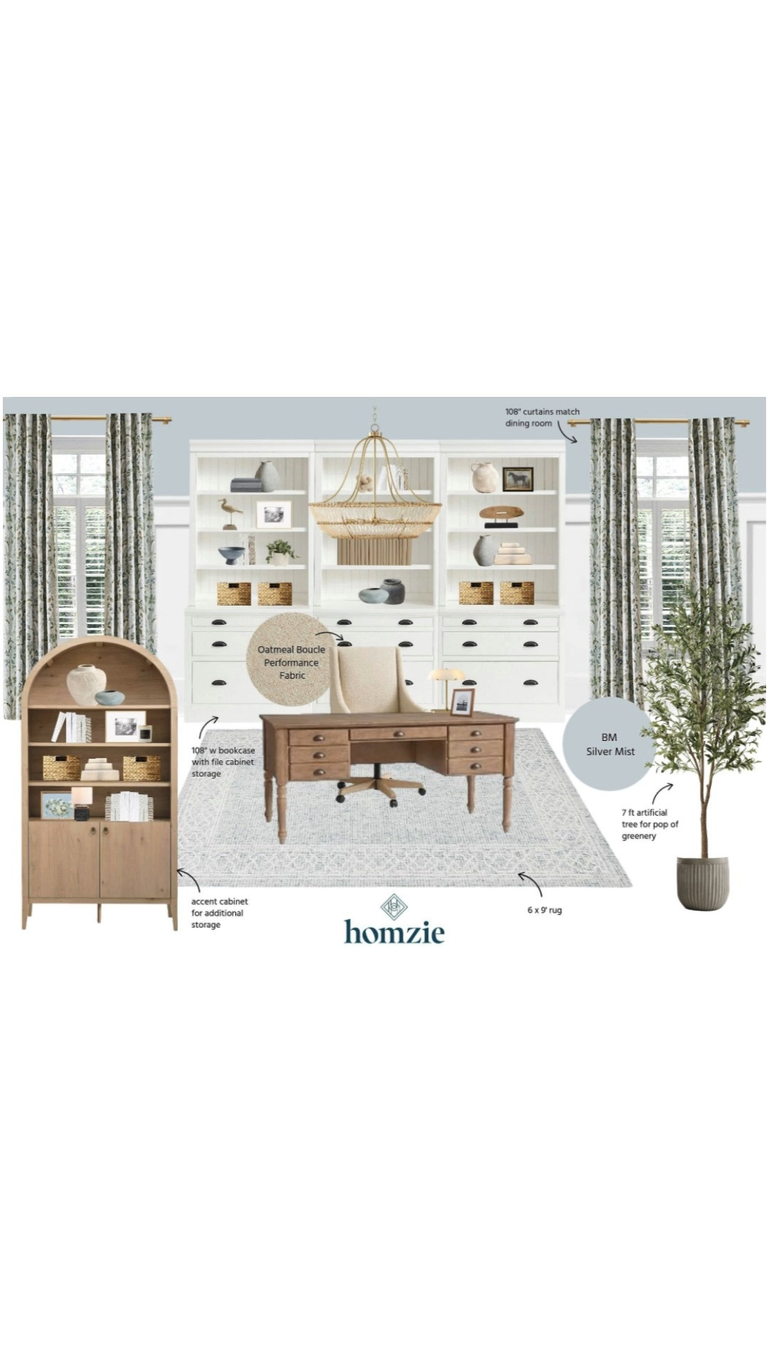 Neutral office design featuring arched cabinet, books, office desk, office chair, wall art, decor, etc. 


#LTKHome #LTKFinds #LTKFavorites #HomeStyleDaily 

 #LTKHome #LTKStyleTip #LTKFamily