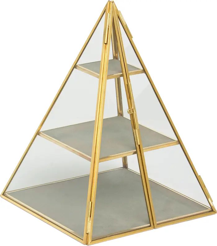 Glass Pyramid Jewelry Box | Nordstrom