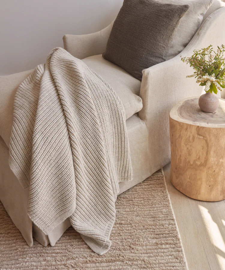 Wool Fisherman Throw