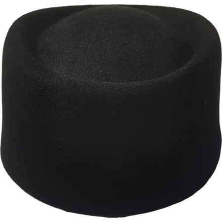 Jiibva Stewardess Pillbox Hat French Style Dome Fascinator Base Cap for Women Ladies | Walmart (US)