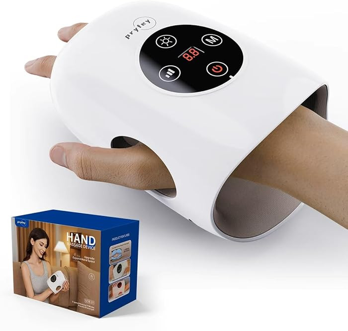 pryfey Hand Massager, 9 Modes 9 Intensities Hand Massage, Cordless Hand Massager for Arthritis an... | Amazon (US)