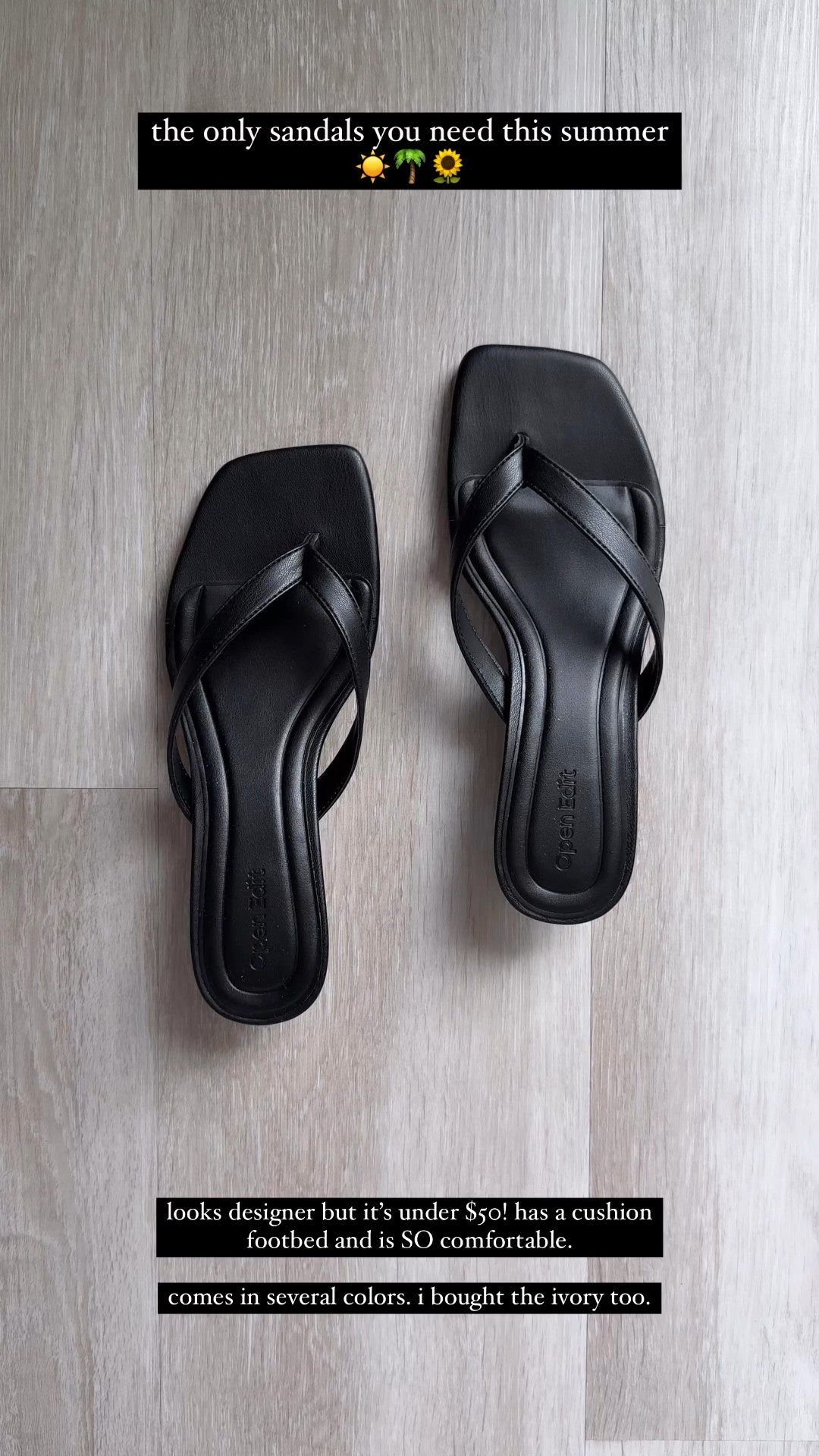 The only sandals you need this spring/summer! These thong kitten heels looks designer but is under $50! Comes in several colors. I also bought it in ivory. It has a cushion footbed and is so comfortable!

Sandals, thong sandals, kitten heels, spring outfit, spring ootd, spring shoes, vacation outfit, The Stylizt 



#LTKdayinmylife #LTKSeasonal #LTKootd