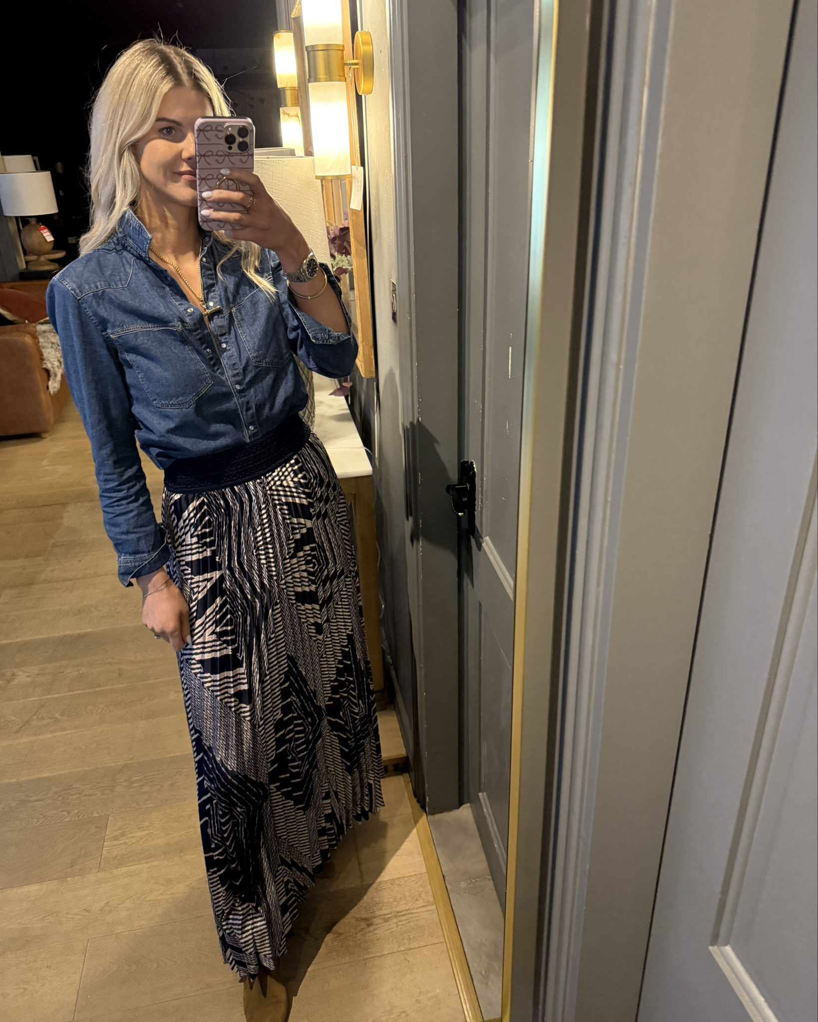 Easy to wear outfit with maxi skirt 

#LTKireland #LTKspring #LTKFashionMonth
