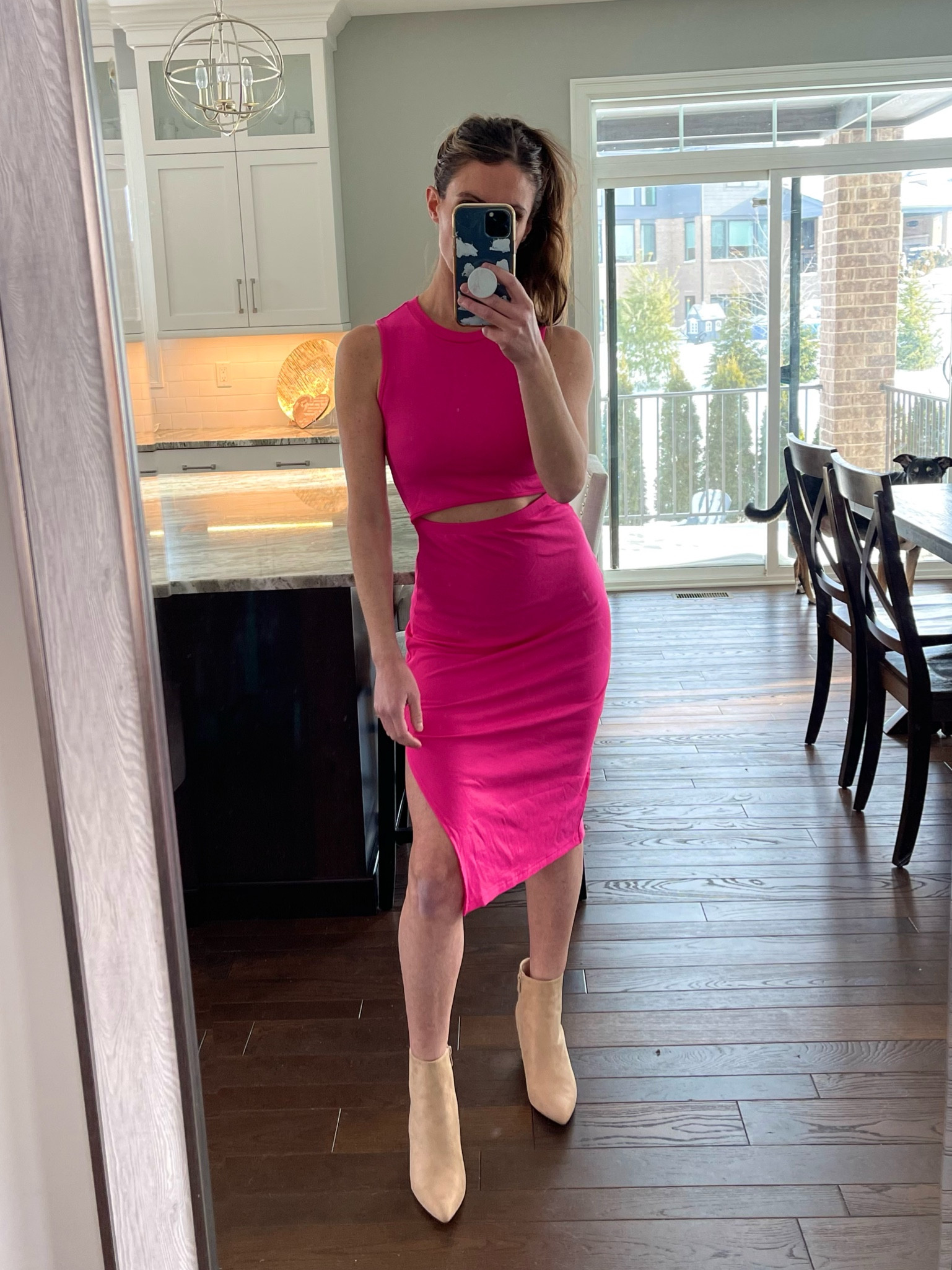 Pink dresses and nude / white booties perfect for Valentine’s and/or Galentine’s Day 💕 This dress comes in so many different colors! 

Amazon finds, affordable, sale, date night, party dress, cut out dress, midi , mini, holiday , feminine, girly, chic


#LTKSaleAlert #LTKootd #LTKValentine