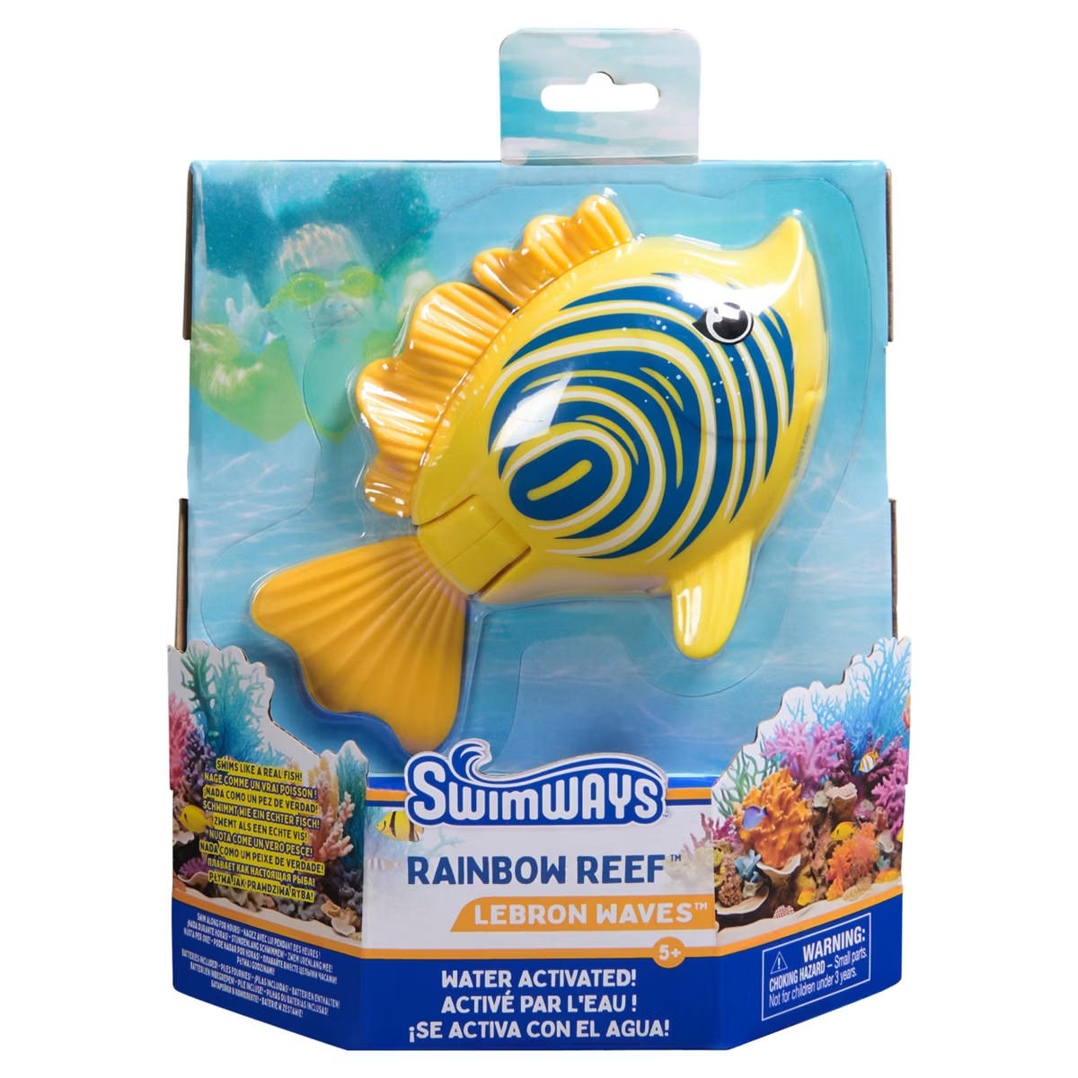 Swimways Rainbow Reef Fish, Lebron Waves | Target