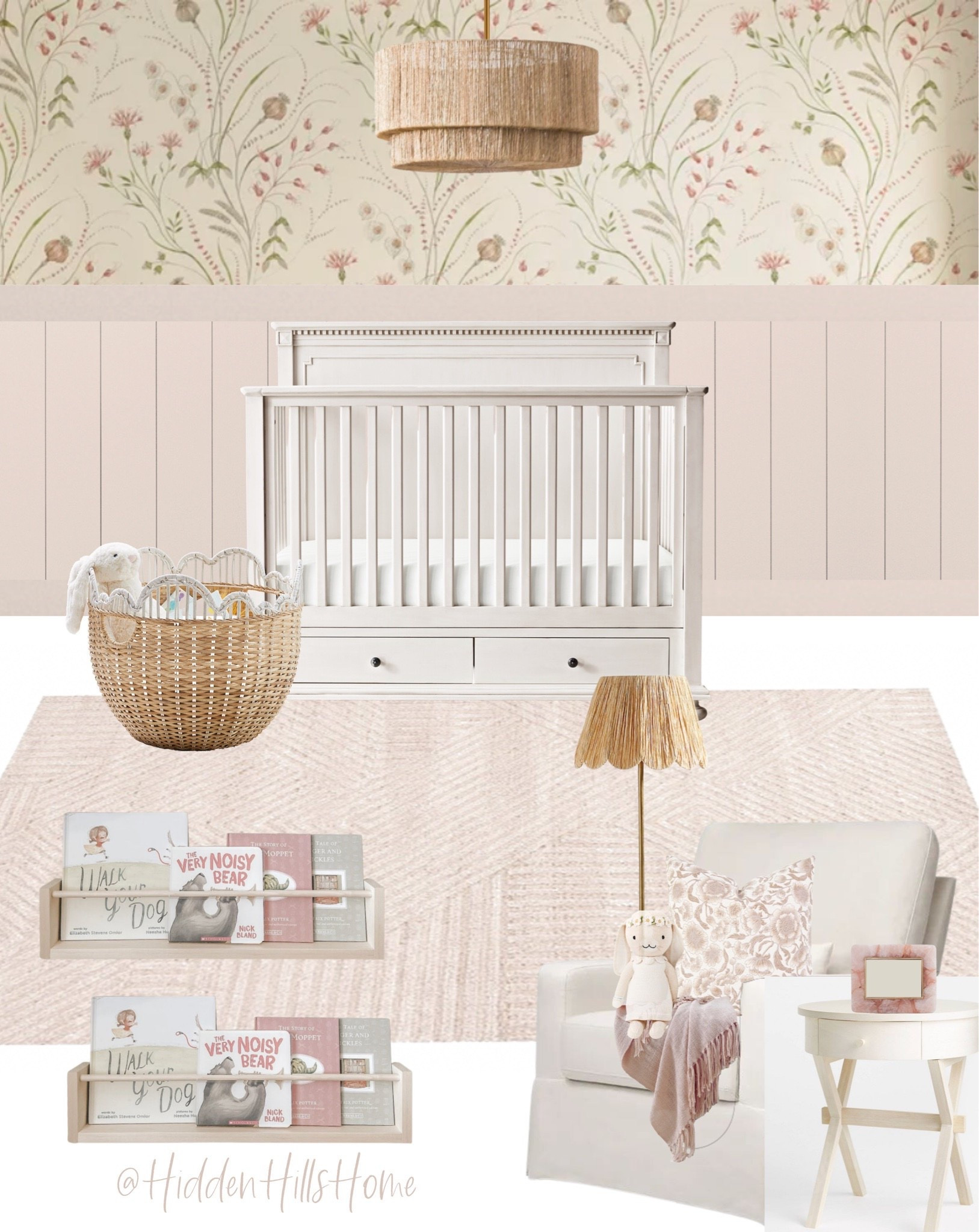 Nursery decor, nursery mood board, home decor, nursery decor ideas, baby girl, crib, cute nursery Inspo #nursery

#LTKHome #LTKSaleAlert #LTKBaby