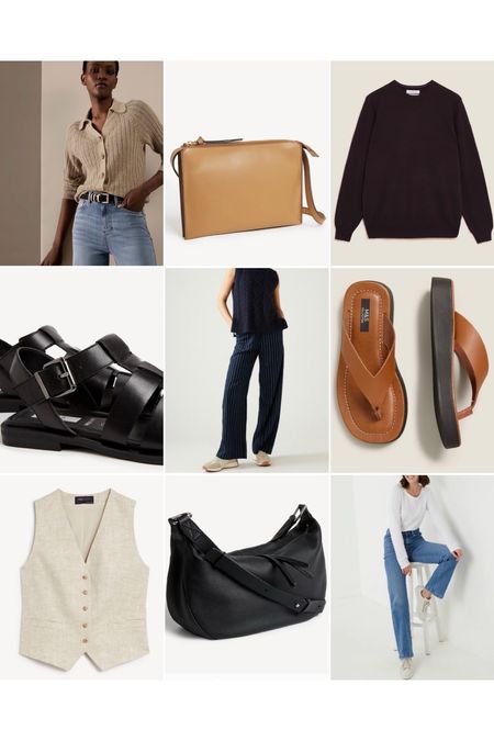 Marks & Spencer Spring wishlist 🌷


outfit inspo, everyday outfit, minimal style, spring outfit, neutral style, neutral outfit, ootd, knitwear, tailored trousers, style inspiration, minimal outfit

#LTKeurope #LTKstyletip #LTKSeasonal