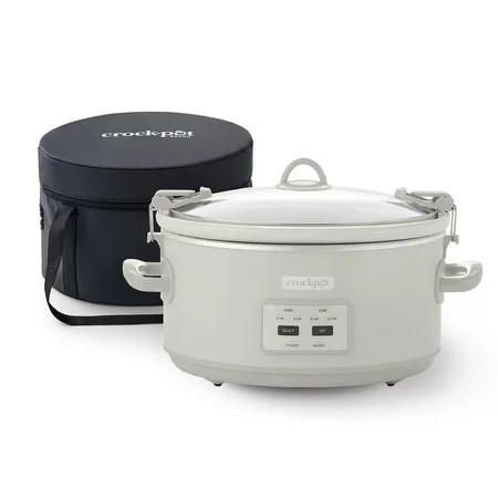 Crock-Pot 7-Quart Cook and Carry Programmable Slow Cooker with Carry Bag | Walmart (US)
