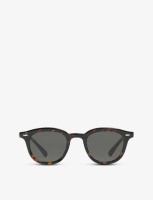 GENTLE MONSTER Obon KC1 round-frame acetate sunglasses | Selfridges