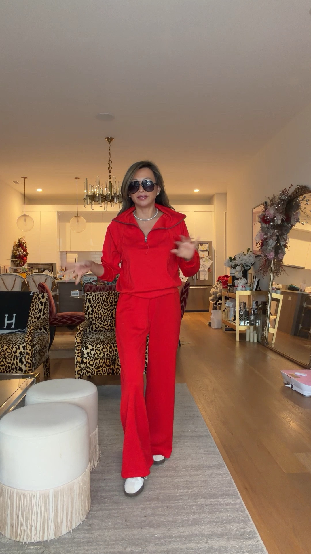 Casual half zip set. So soft. Modal and like spanx but Amazon. Size xs  

#LTKFindsUnder100 #LTKgrwm #LTKootd