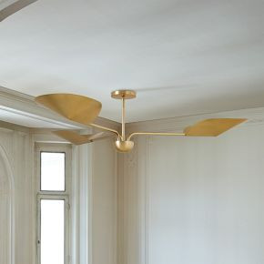 Laughton Semi-Flush Mount (51") | West Elm (US)