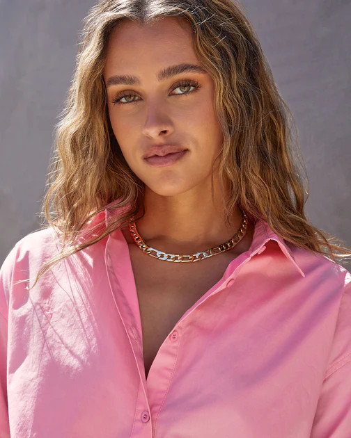 Luxe Choker Chain Necklace - Gold | VICI