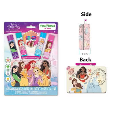 Disney Princess Swirl Balm with Tin 4pk | Target