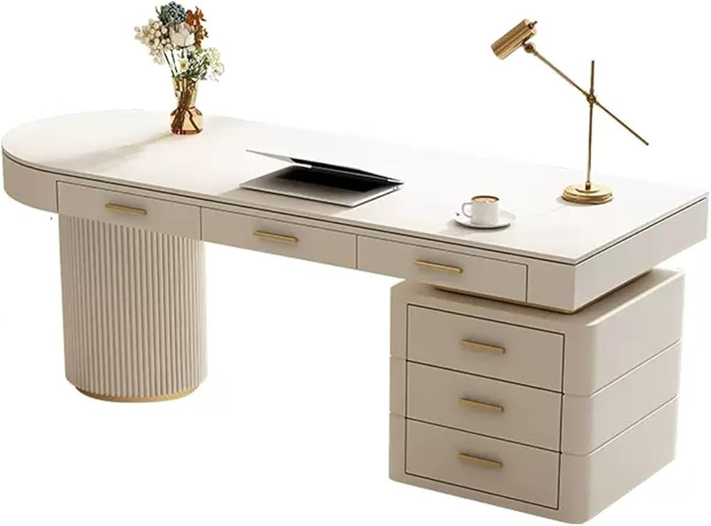 Escritorio de trabajo para escribir, mesa de escritorio para el hogar, mesa de escritorio para PC... | Amazon (US)