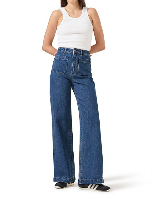 Sailor Long Eco Ruby Blue Jean | David Jones (Australia & New Zealand)