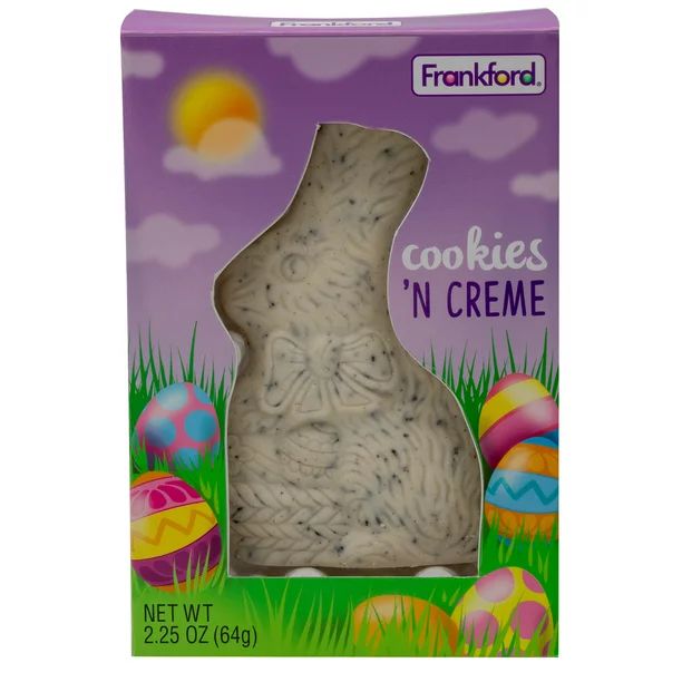 Frankford Easter Solid Chocolaty Cookies 'N Crème Bunny 2.25 oz - Walmart.com | Walmart (US)