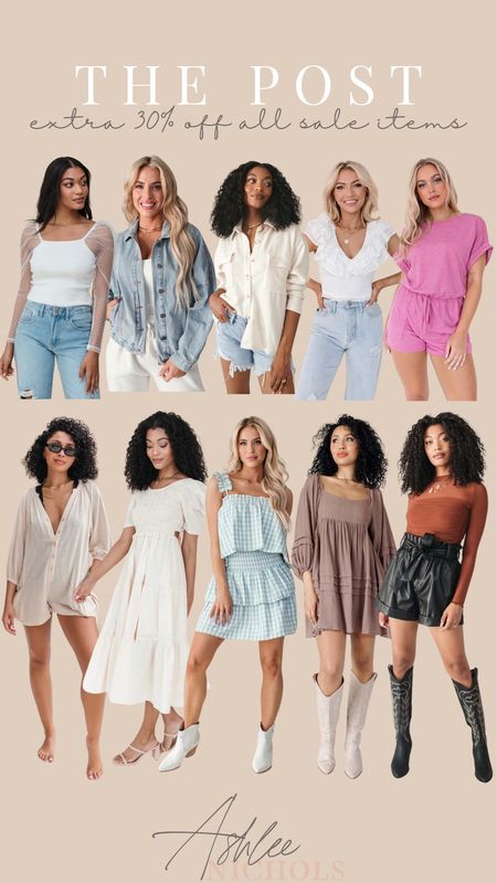 The post is having 30% off all sale items!! Loving these picks for the spring and summer!!

The post, on sale, spring dress, spring style 

#LTKsalealert #LTKSeasonal #LTKstyletip