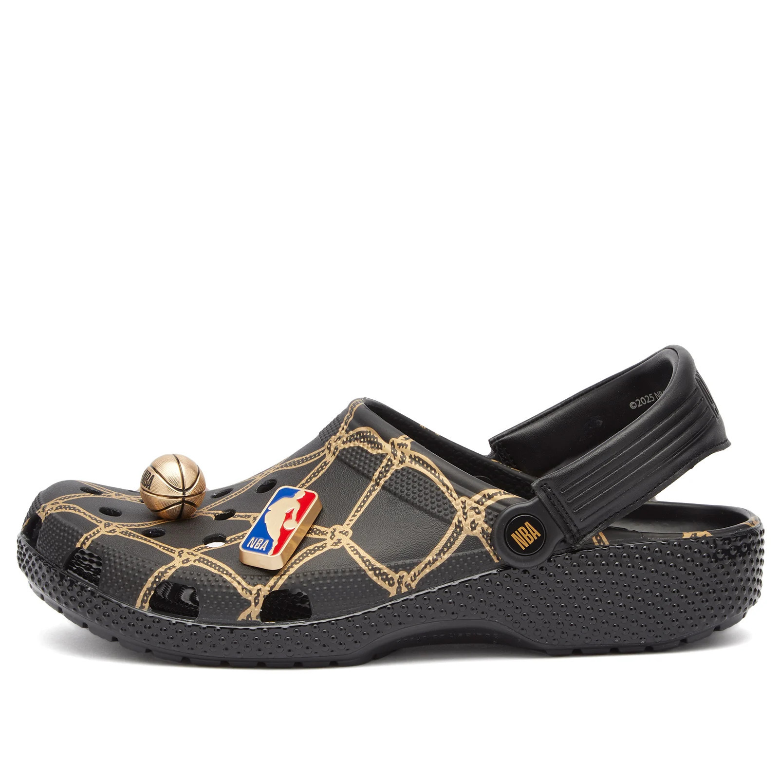 Crocs Men's x NBA Classic Clog in Multi, Size UK 7 | END. Clothing