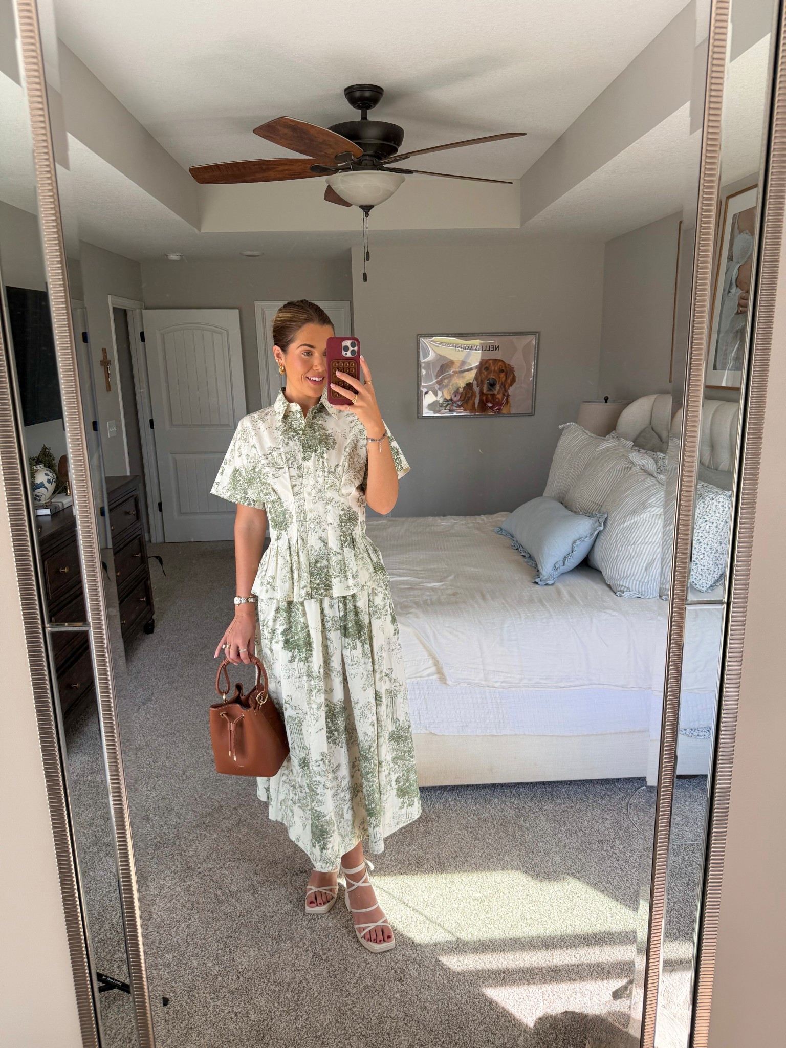 size 4 in skirt, can size down one in the top! shoes are old, linked similar :) 

easter outfit, mother’s day outfit, spring matching set 

#LTKootd #LTKSeasonal #LTKTall