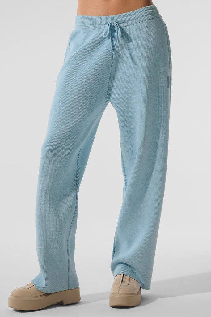 Scholar Straight Leg Sweatpant - Celestial Blue Heather | Alo Yoga (US)