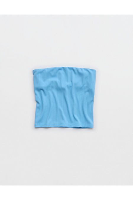OFFLINE By Aerie Thumbs Up Heavyweight Tube Top Women's Moody Blues XL | American Eagle Outfitters (US & CA)
