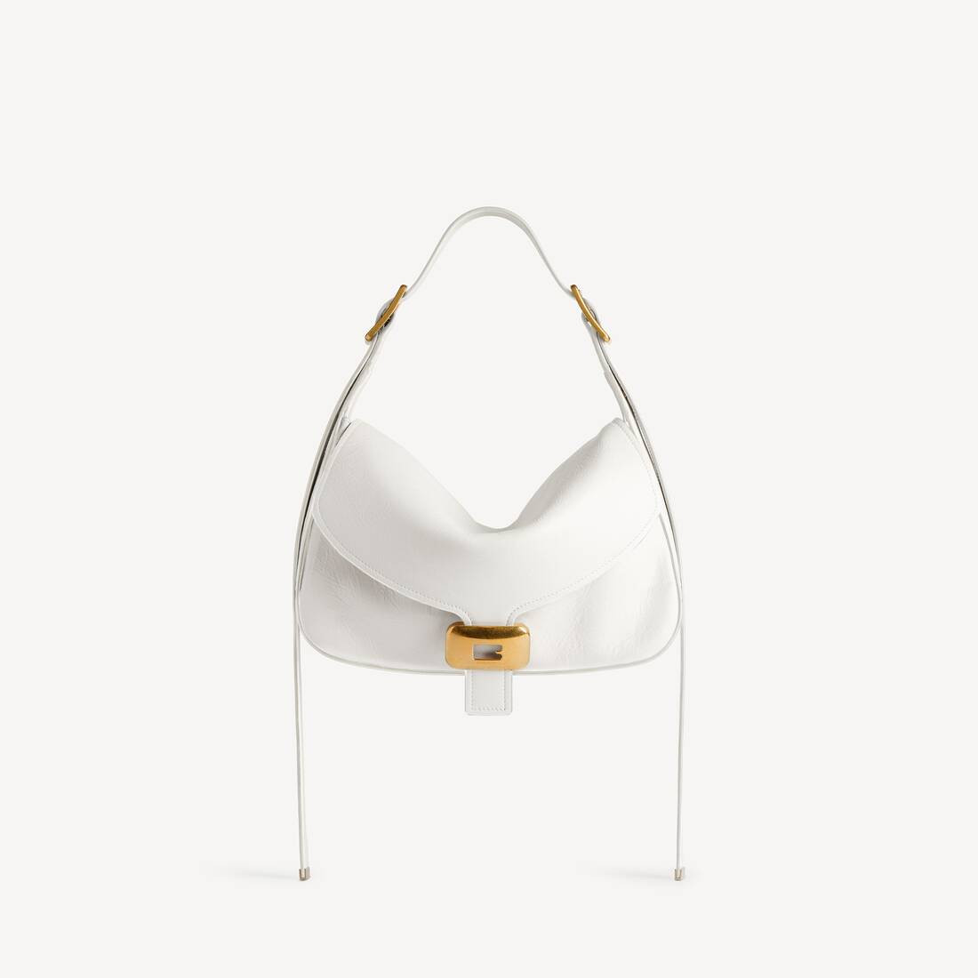 The Clicca bag emerges as a perfect fusion of elegance with effortlessness, crafted as a refined ... | Balenciaga
