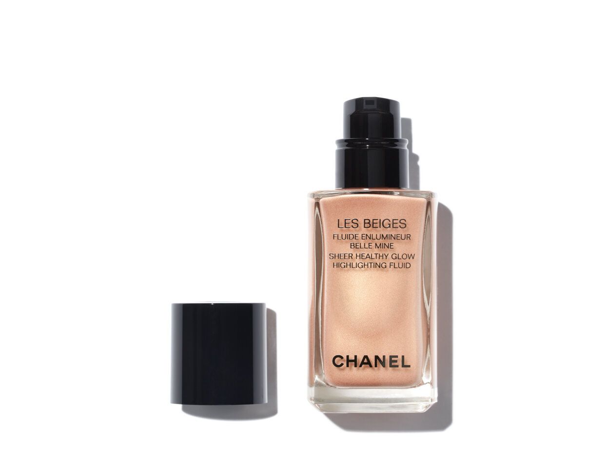 Chanel Les Beiges Sheer Healthy Glow Highlighting Fluid Sunkissed | Violet Grey