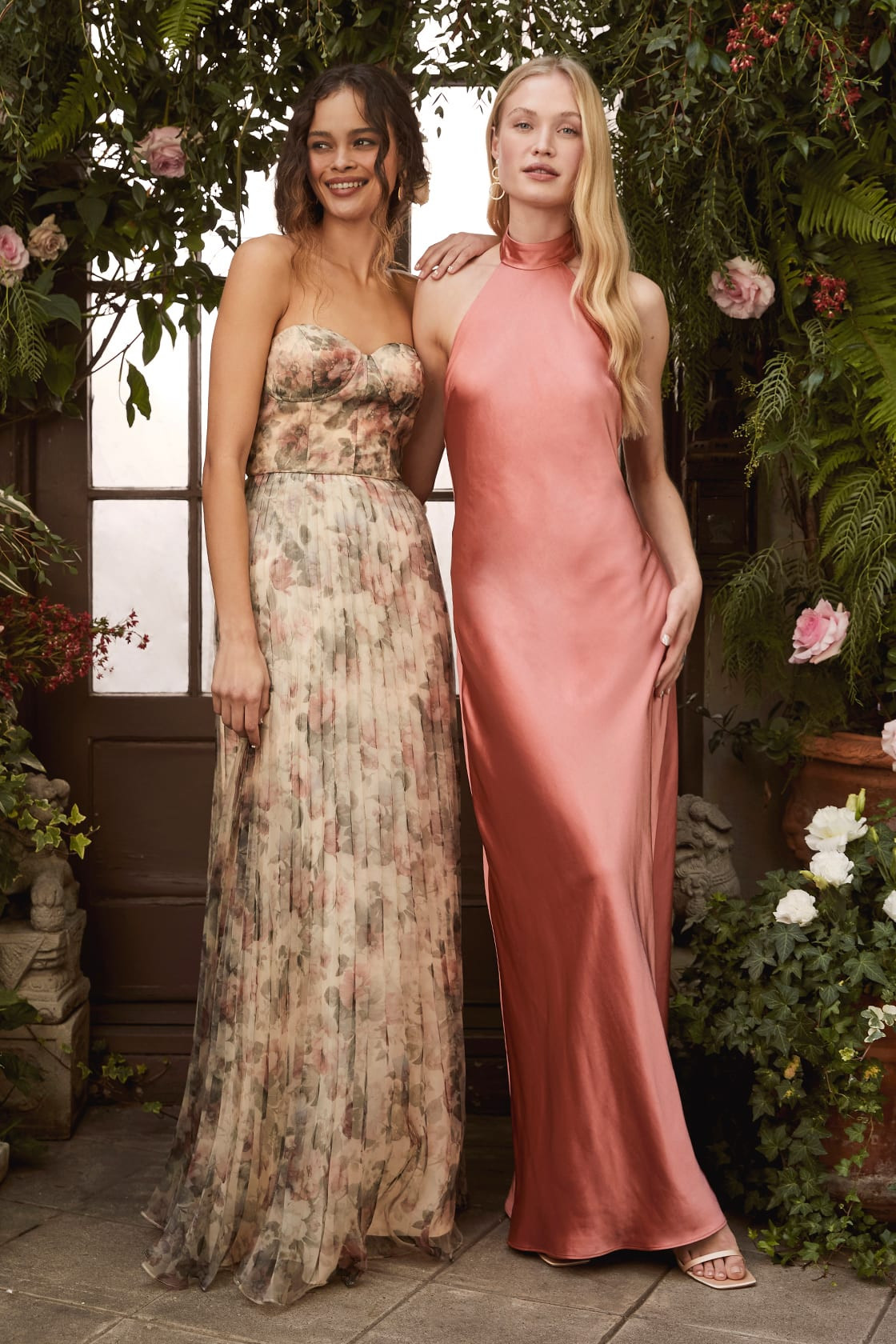 Most Beautiful Day Ivory Multi Floral Print Organza Maxi Dress | Lulus (US)