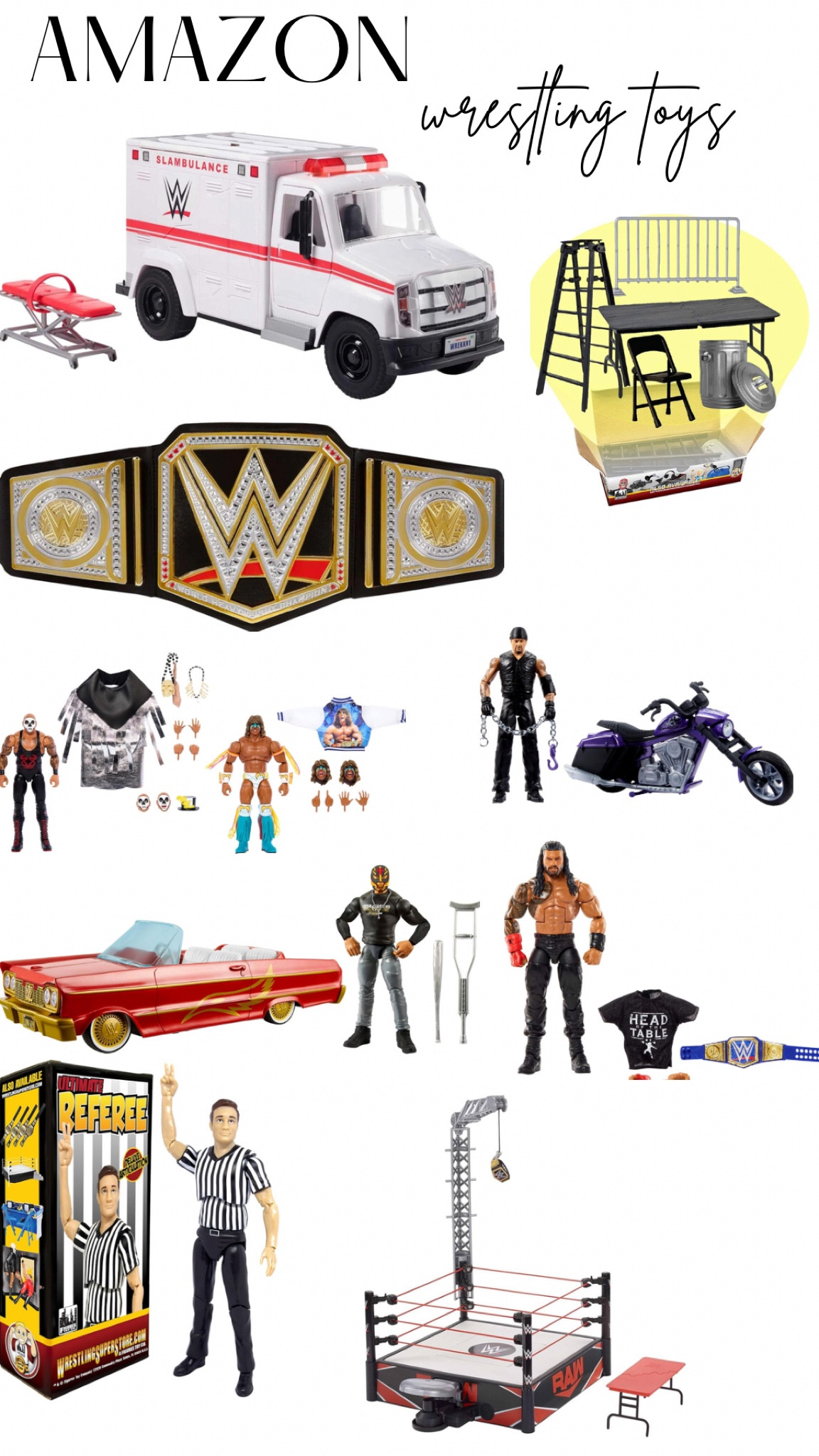 Wrestling toys

#LTKSaleAlert #LTKGiftGuide #LTKKids