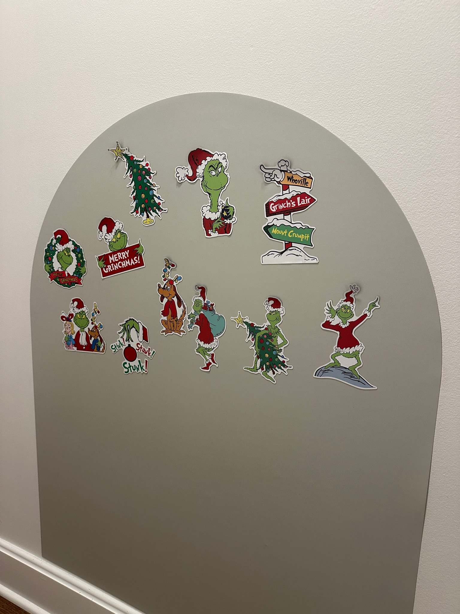 Grinch magnets, toddler activities. Magnet wall, indoor activities

#LTKHoliday #LTKKids #LTKFamily