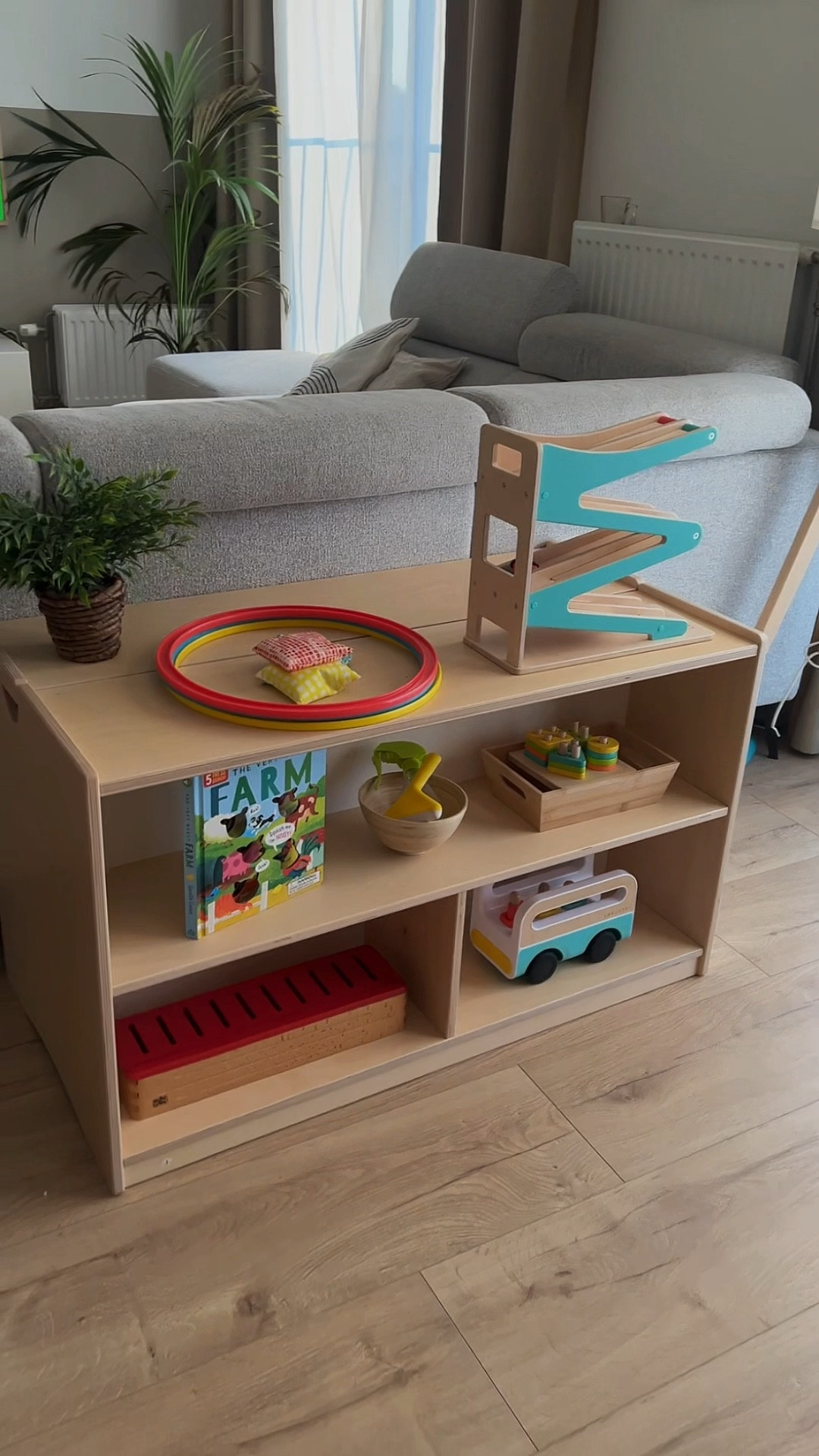 An absolute dream for toy rotations. Been looking for a Montessori play shelf for ages but couldn't really find any with AMPLE storage and smoothly and beautifully finished as this one. @Lovevery Europe

I absolutely love this one. #loveverygift #lovevery #montessoritoddler
#montessorimom #montessoriathome #montessoriplayshelf 

#LTKBump #LTKKids #LTKBaby