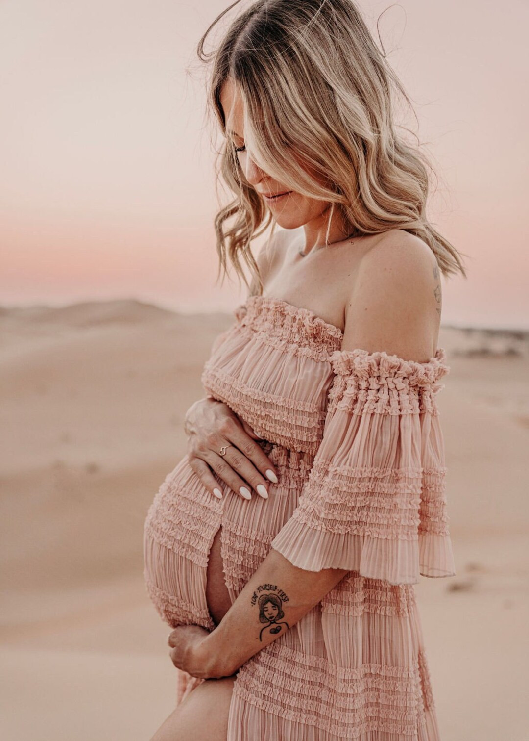 Margaret Women's Boho Dress or Two-Pieces Set | Batiste Vintage Gown or Top and Skirt | Maternity... | Etsy (US)