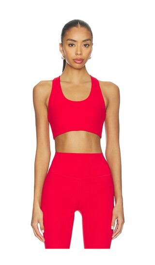 Splits59 Sara Airweight Sports Bra in Red. - size S | Revolve Clothing (Global)