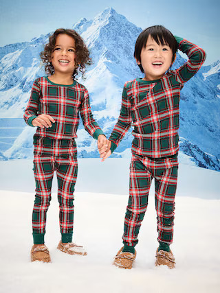 Printed Snug-Fit Pajama Set for Toddler & Baby | Old Navy (US)